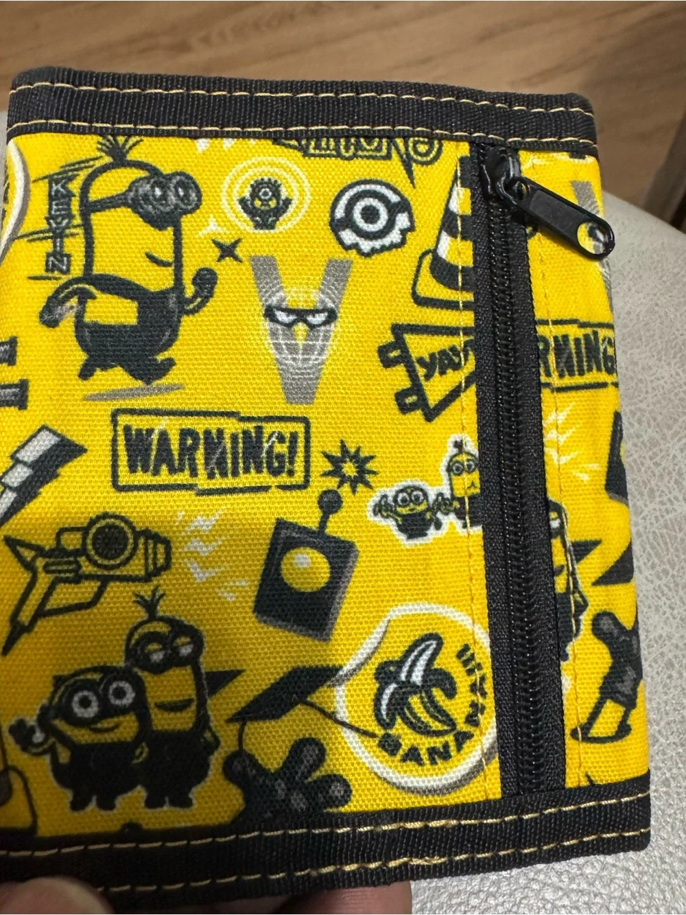 Minion villian Con Yellow and black Minions wallet
